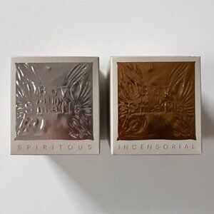 Boy Smells Spiritous & Incensorial Full-Size 8.5 oz Candles Set of 2 New in Box